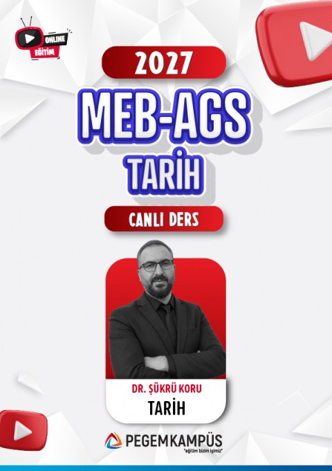 2027 MEB-AGS Tarih Canlı Ders