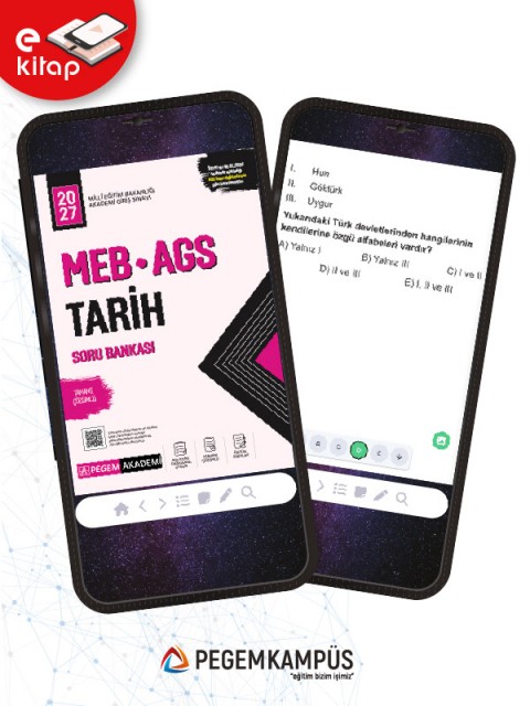 2027 MEB-AGS Tarih Tamamı Çözümlü E-Soru Bankası