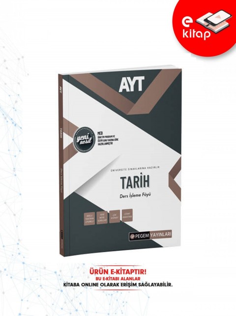 AYT Tarih Ders İşleme Föyü E-Kitap