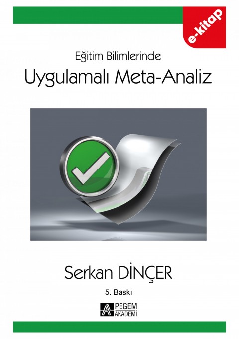 Eğitim Bilimlerinde Uygulamalı Meta-Analiz (e-kitap)