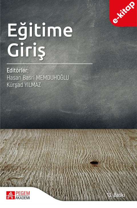 Eğitime Giriş (e-kitap)