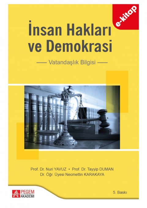 İnsan Hakları ve Demokrasi - Vatandaşlık Bilgisi (e-kitap)