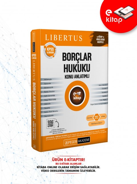 2025 KPSS A Grubu Libertus Borçlar Hukuku Konu Anlatımlı E-Kitap