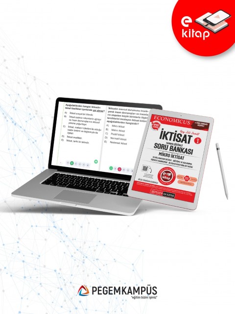 KPSS A Grubu Economicus Mikro İktisat (Cilt 1) Tamamı Çözümlü E-Soru Bankası