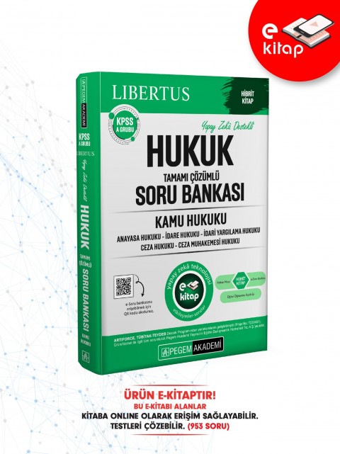 KPSS A Grubu Hukuk E-Soru Bankası (Kamu Hukuku)