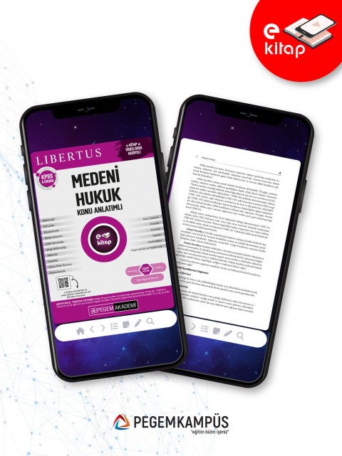 2025 KPSS A Grubu Libertus Medeni Hukuk Konu Anlatımlı E-Kitap