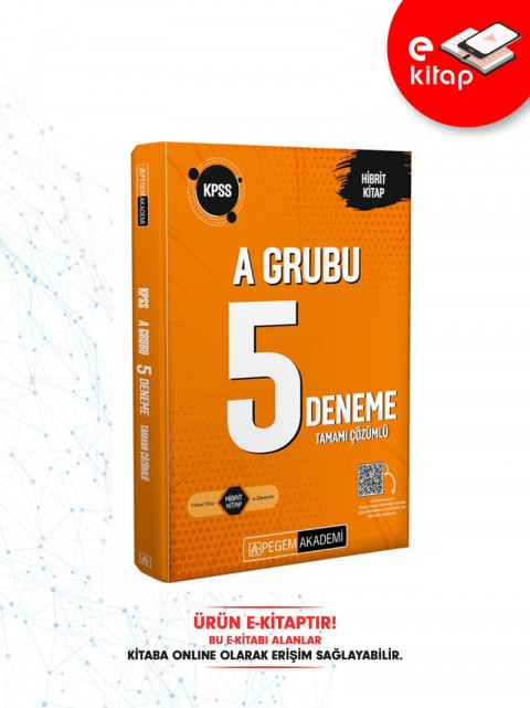 KPSS A Grubu Tamamı Çözümlü 5 E-Deneme