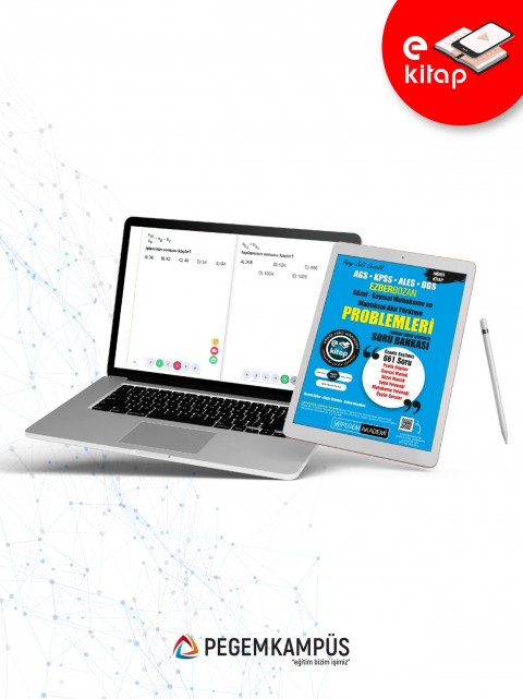 KPSS ALES DGS Ezberbozan Sözel-Sayısal Muhakeme ve Mantıksal Akıl Yürütme Problemleri Soru Bankası Hibrit E-Kitap
