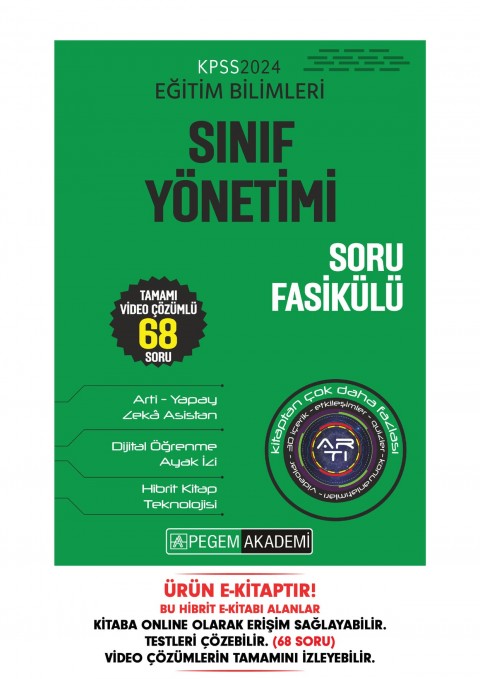 KPSS Eğitim Bilimleri Program Geliştirme - Sınıf Yönetimi Soru Fasikülü