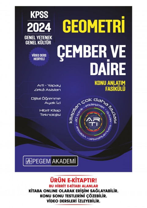KPSS Geometri - Çember ve Daire Konu Fasikülü