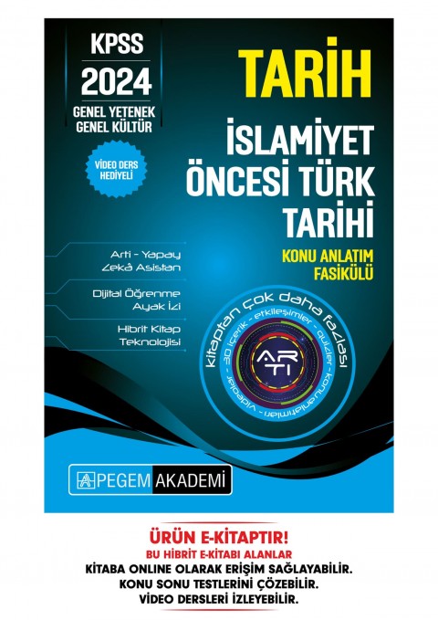 KPSS Tarih - İslamiyet Öncesi Türk Tarihi Konu Fasikülü