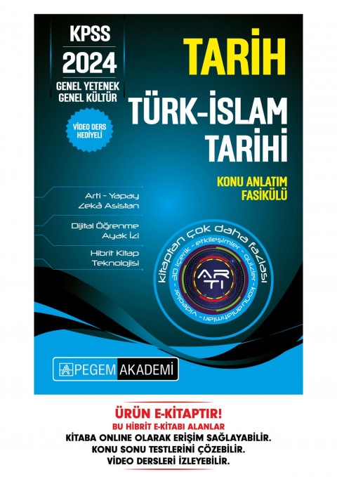 KPSS Tarih - Türk - İslam Tarihi Konu Fasikülü