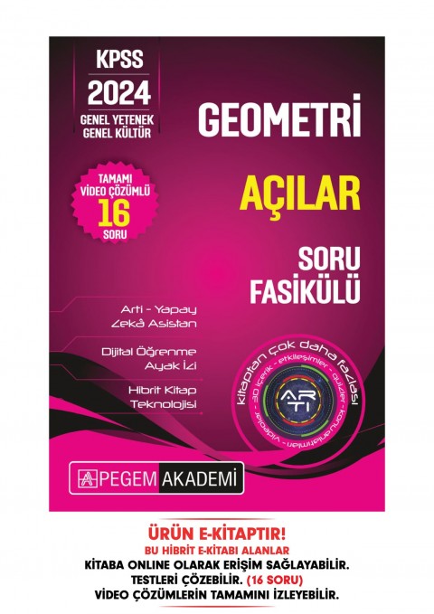 KPSS Matematik - Açılar Soru Fasikülü