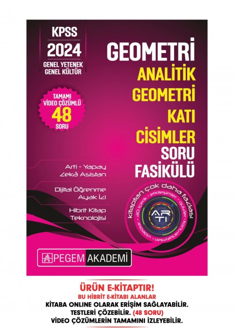 KPSS Matematik - Analitik Geometri-Katı Cisimler Soru Fasikülü