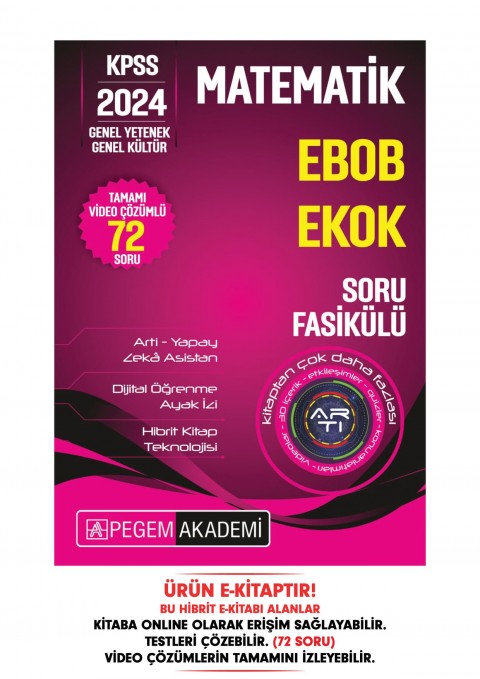 KPSS Matematik - EBOB-EKOK Soru Fasikülü