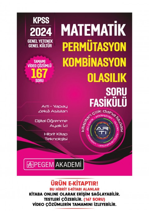 KPSS Matematik - Permütasyon-Kombinasyon-Olasılık Soru Fasikülü