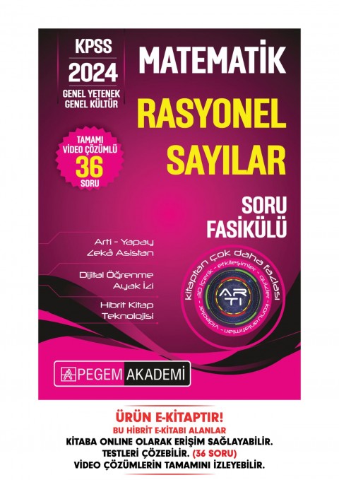 KPSS Matematik - Rasyonel Sayılar Soru Fasikülü