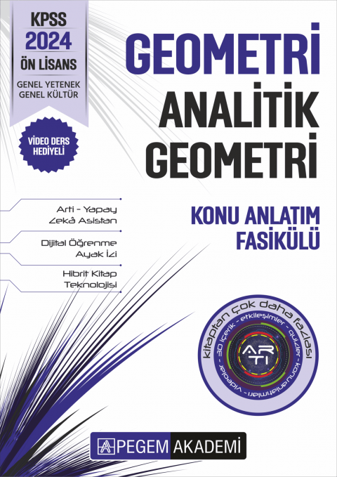 KPSS Ön Lisans Geometri - Analitik Geometri Konu Fasikülü