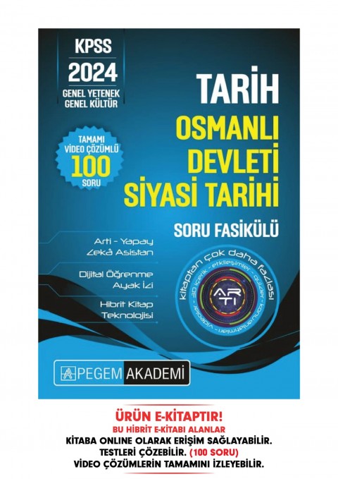 KPSS Tarih - Osmanlı Devleti Siyasi Tarihi Hibrit Soru Fasikülü