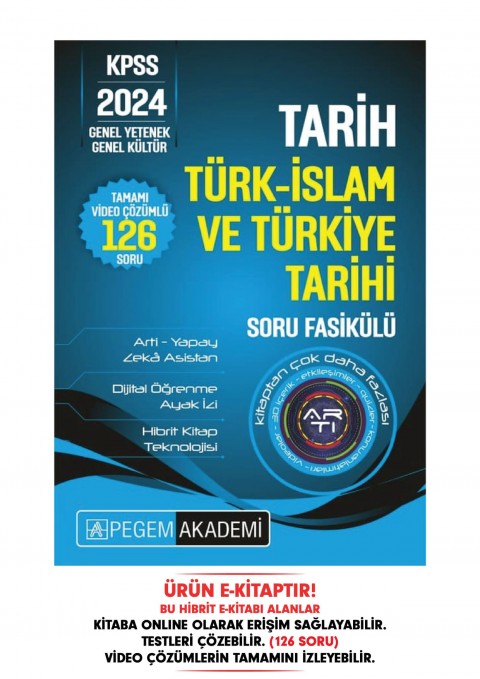 KPSS Tarih - Türk İslam ve Türkiye Tarihi Hibrit Soru Fasikülü