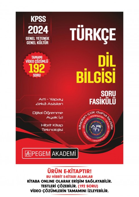 KPSS Türkçe - Dil Bilgisi Soru Fasikülü