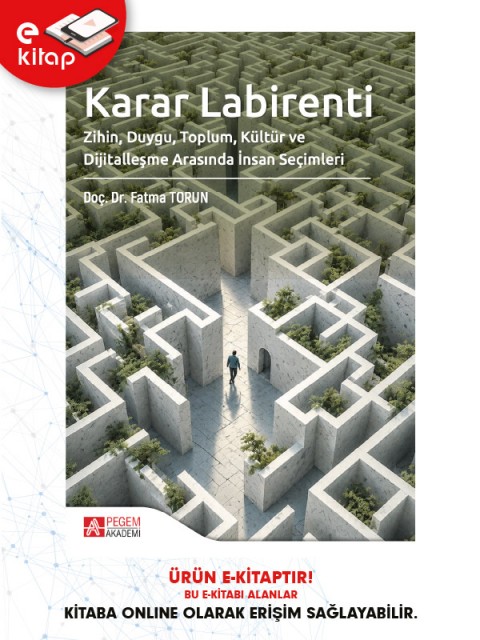 Karar Labirenti Zihin, Duygu, Toplum, Kültür ve Dijitalleşme Arasında İnsan Seçimleri (e-kitap)