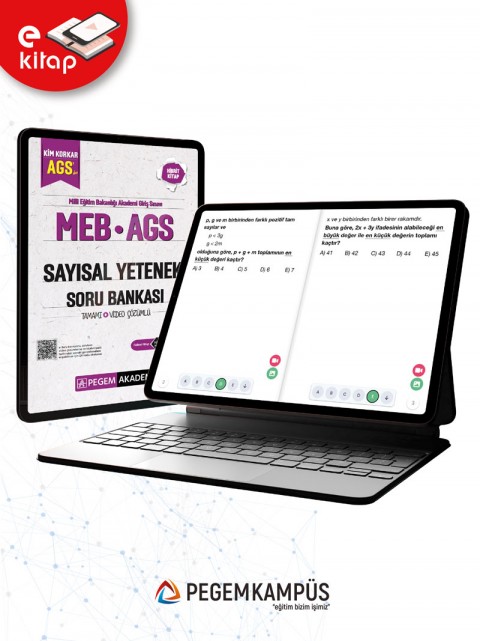 MEB-AGS Kim Korkar Sayısal Yetenek Tamamı Çözümlü E-Soru Bankası