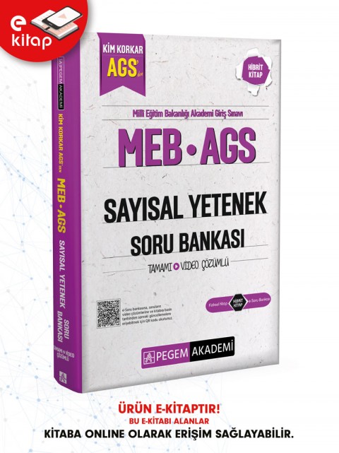 MEB-AGS Kim Korkar Sayısal Yetenek Tamamı Çözümlü E-Soru Bankası