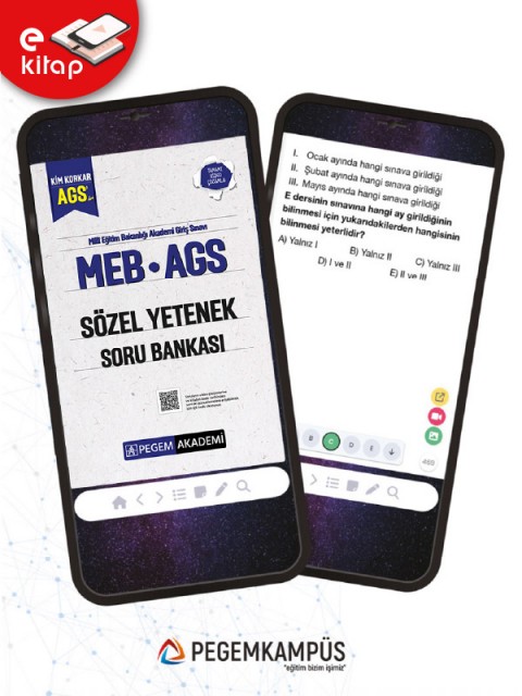 MEB-AGS Kim Korkar Sözel Yetenek Tamamı Çözümlü E-Soru Bankası