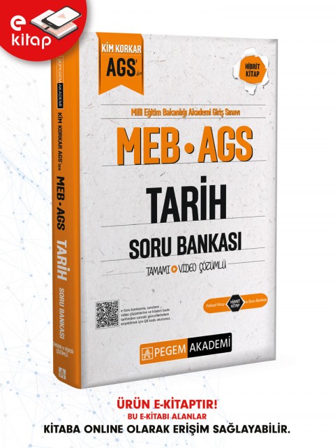 MEB-AGS Kim Korkar Tarih Tamamı Çözümlü E-Soru Bankası