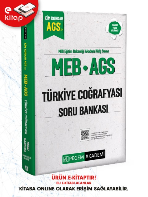 MEB-AGS Kim Korkar Türkiye Coğrafyası Tamamı Çözümlü E-Soru Bankası