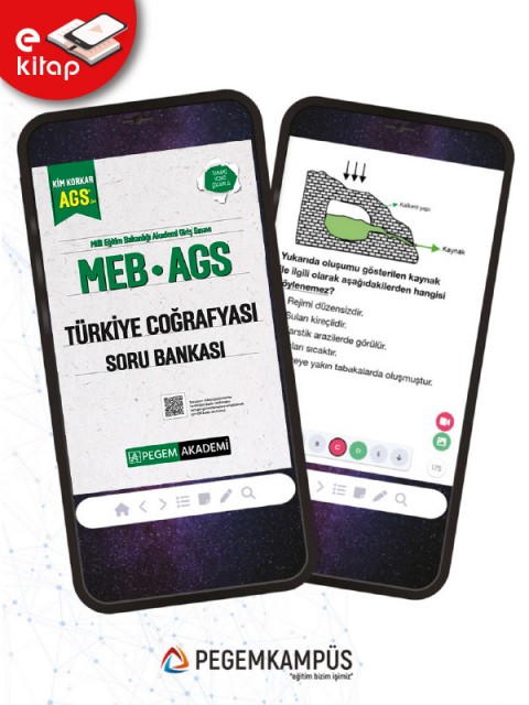 MEB-AGS Kim Korkar Türkiye Coğrafyası Tamamı Çözümlü E-Soru Bankası