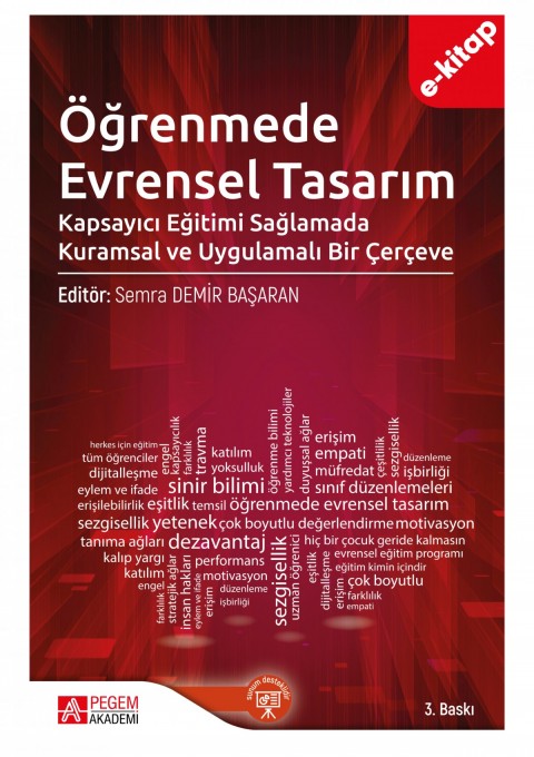 Öğrenmede Evrensel Tasarım Kapsayıcı Eğitimi Sağlamada Kuramsal ve Uygulamalı Bir Çerçeve (e-kitap)