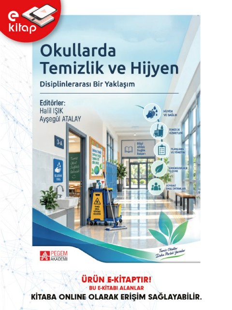 Okullarda Temizlik ve Hijyen Disiplinlerarası Bir Yaklaşım (e-kitap)