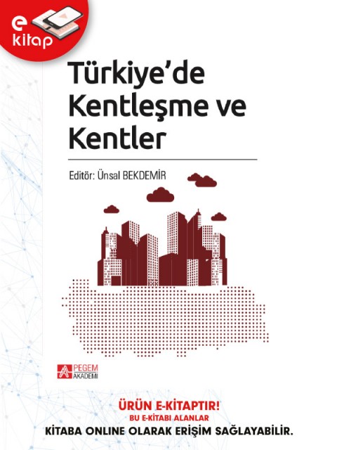 Türkiye'de Kentleşme ve Kentler (e-kitap)