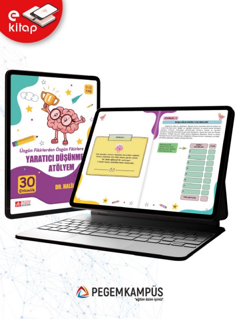 Üzgün Fikirlerden Özgün Fikirlere Yaratıcı Düşünme Atölyem (e-kitap)